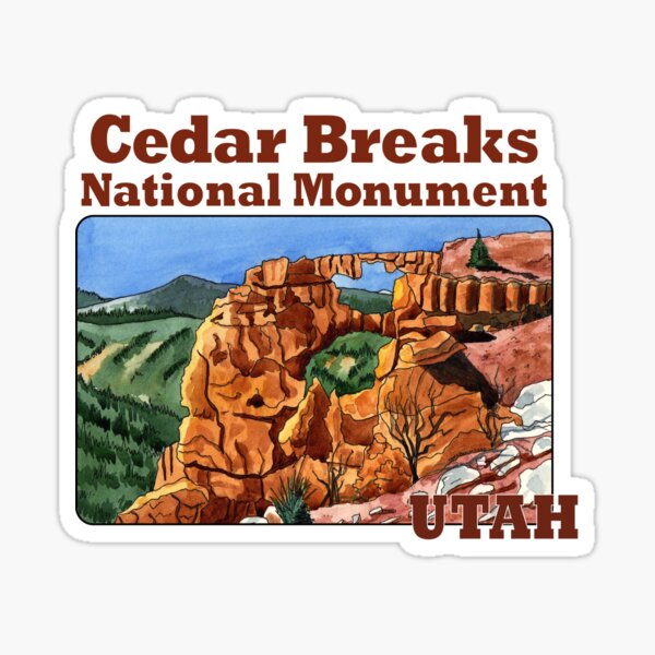 Cedar Breaks National Monument, Utah Sticker