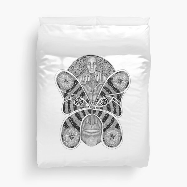 Mother Ayahuasca Duvet Cover