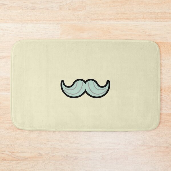 Item preview, Moustache de manillar verde azulado Movember designed and sold by Mustard Prophet.