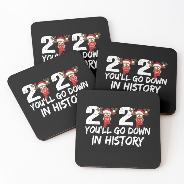 Item preview, 2020 You'll Go Down in History - Christmas in Quarantine - Christmas 2020   designed and sold by meedTee.