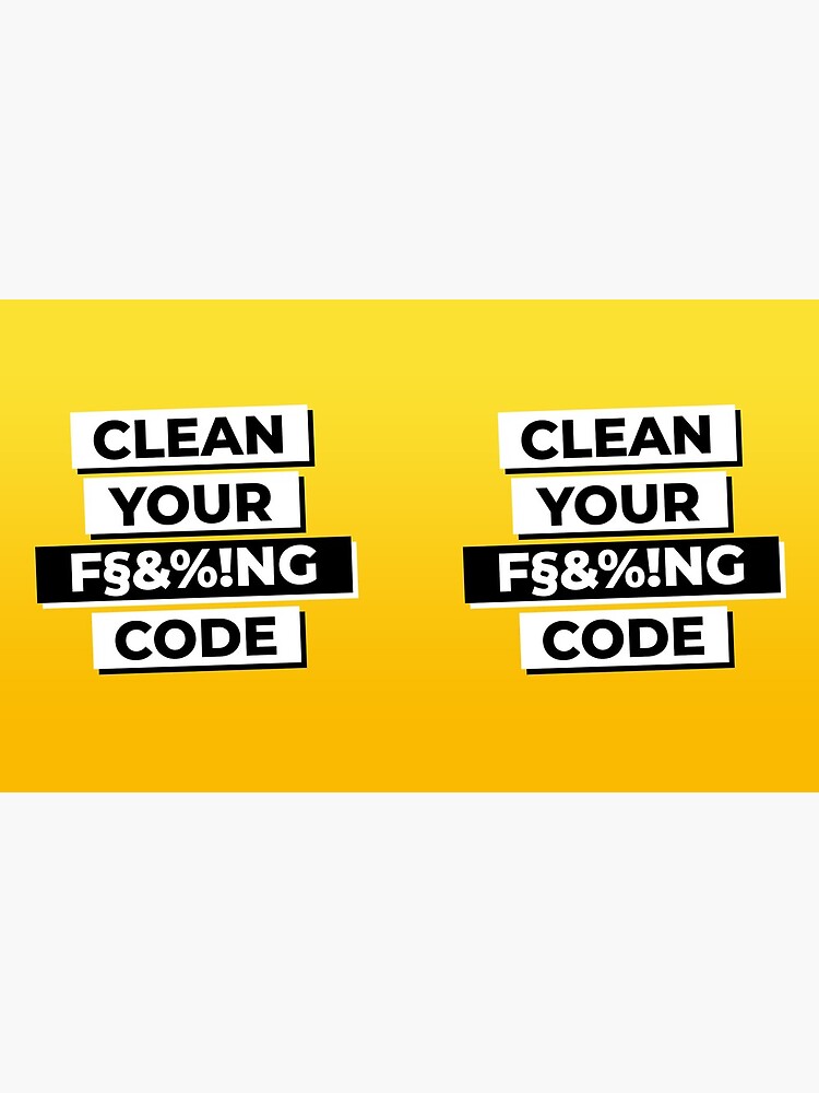 Thumbnail 6 von 6, Kaffeebecher, CLEAN YOUR F§&%!NG CODE designt und verkauft von kode-on-kanvas.
