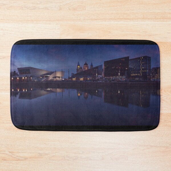 Item preview, Blue hour in the dock in Liverpool. Great souvenir from Liverpool. designed and sold by Kipcio.