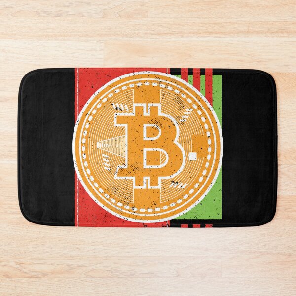 Item preview, Bitcoin (BTC) Cryptocurrency Blockchain Distressed Retro designed and sold by MadMando.