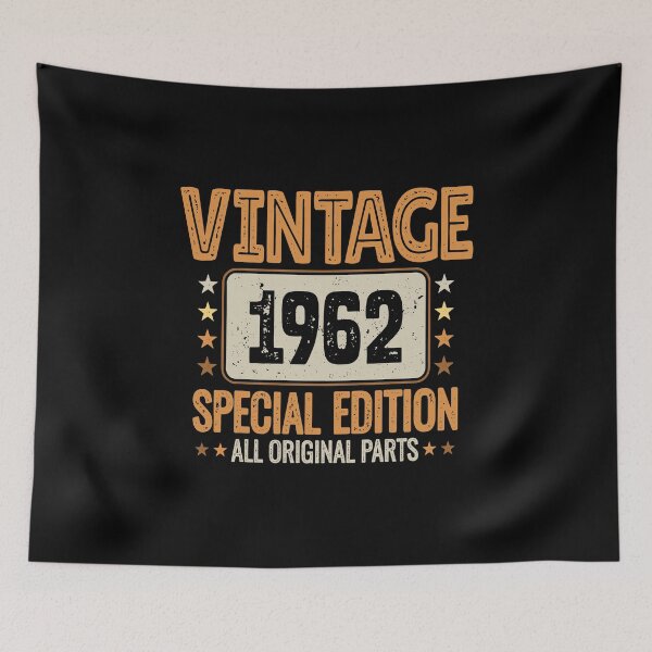 Item preview, 59th Birthday Gift - Vintage 1962 Special Edition All Original Parts Distressed designed and sold by Go-Fun.