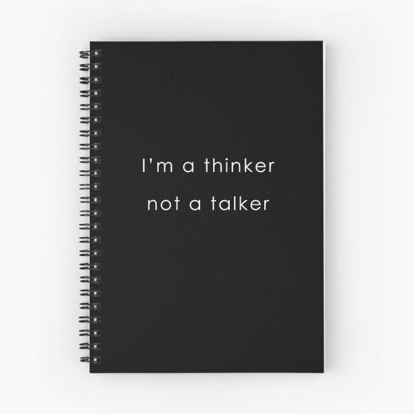 Item preview, i am a thinker not a talker  designed and sold by Douj.