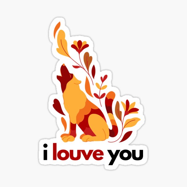 Stickers Sur Le Theme Louve Redbubble