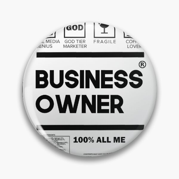 Item preview, Business owner print designed and sold by morpheuzz.