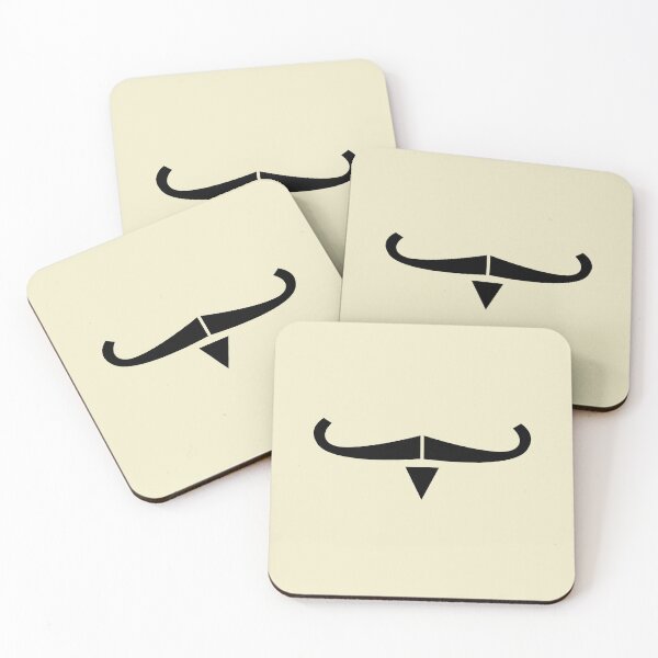 Aperçu de l'œuvre Movember Manly Brock Moustache créée et vendue par Mustard Prophet.