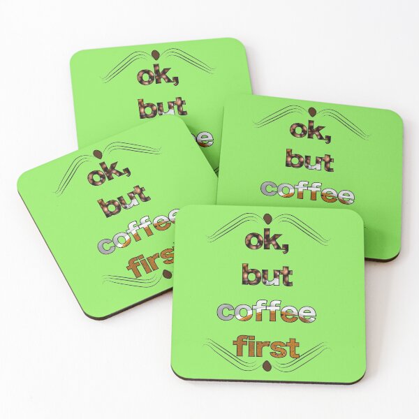 Item preview, Coffee first gift for the coffee addicted people  designed and sold by OMCreative.