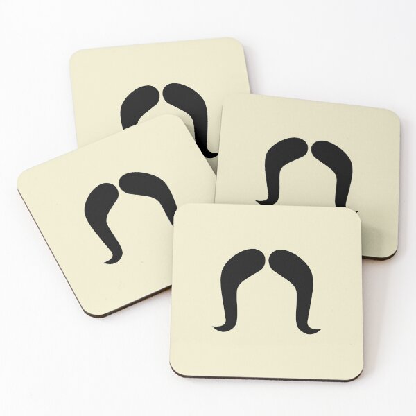 Item preview, Movember Manly Horseshoe Mustache designed and sold by Mustard Prophet.