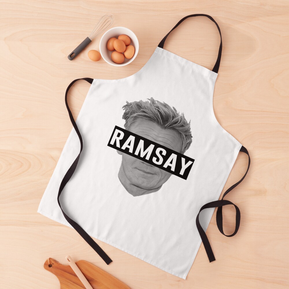 "Hell's Kitchen Gordon Ramsay" Apron for Sale by Gogetatme Redbubble