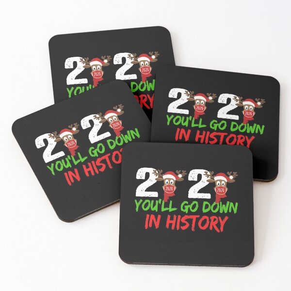 Item preview, 2020 You'll Go Down in History - Christmas in Quarantine - Christmas 2020   designed and sold by meedTee.