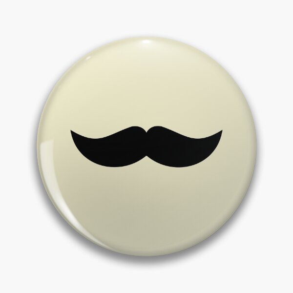 Item preview, Movember Manly Petit Handlebar Mustache designed and sold by Mustard Prophet.