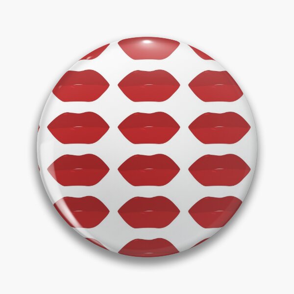 Item preview, Red Lips Pattern designed and sold by KLINESTORE.