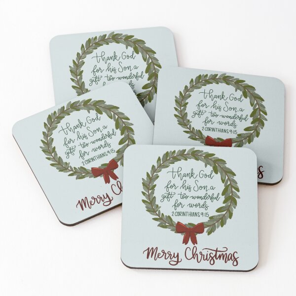 Item preview, 2 Corinthians 9:15 | Merry Christmas designed and sold by JulieannMalynda.