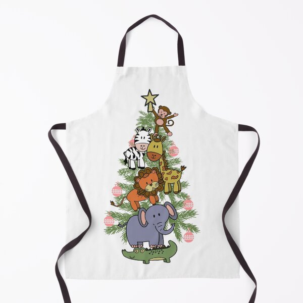 Item preview, Safari jungle animals Christmas tree designed and sold by Sarah-Wilde.