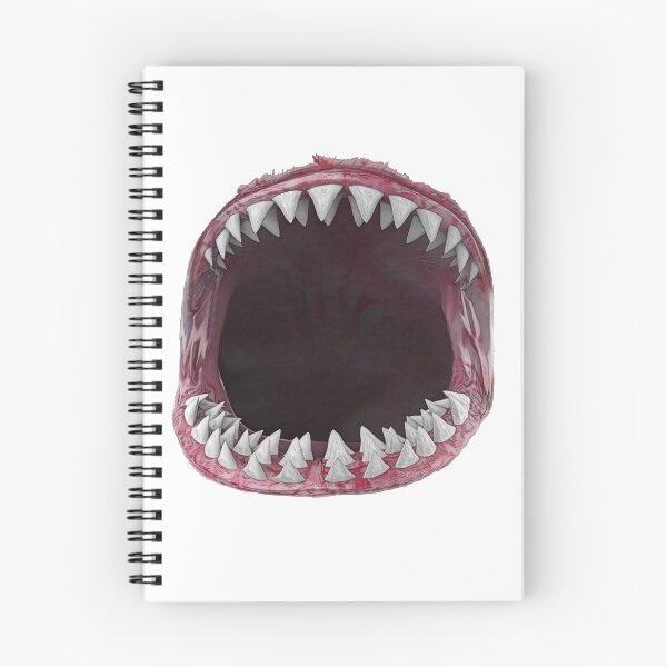 Artikelvorschau, Shark Open Mouth Bite Eat Fish Blood Lips entworfen und verkauft von SlightUser.