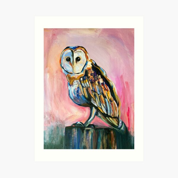Barn Owl Art Print