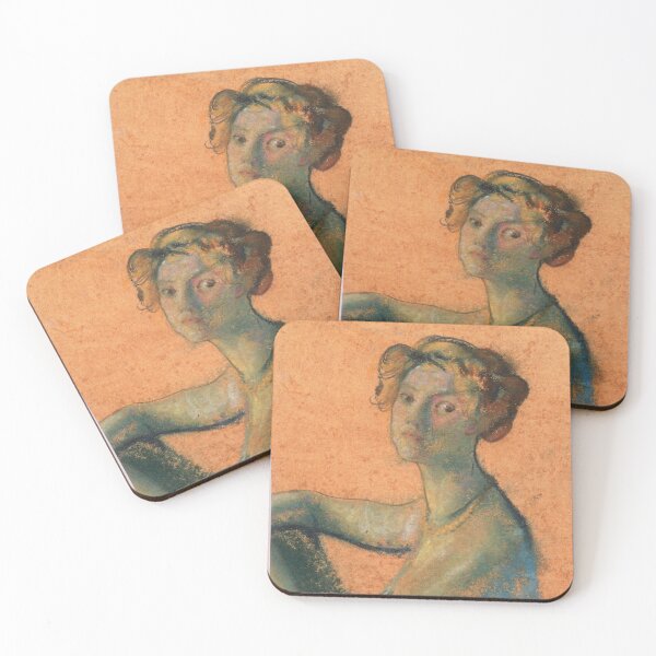 Item preview, Arthur B. Davies - Woman with Orange Background from A.B. Davies book, edition -25, 50 designed and sold by Lefteris Betsis.
