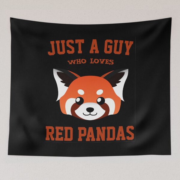 Item preview, Just a Guy Who Loves Red Pandas designed and sold by Cute  Pawz.