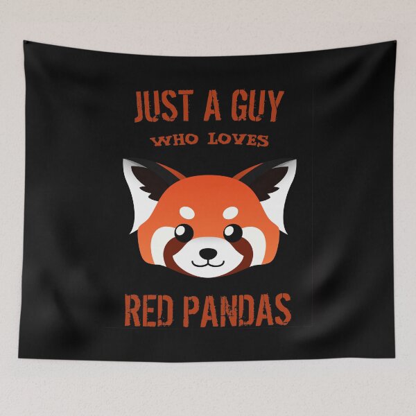 Item preview, Just a Guy Who Loves Red Pandas designed and sold by Cute  Pawz.