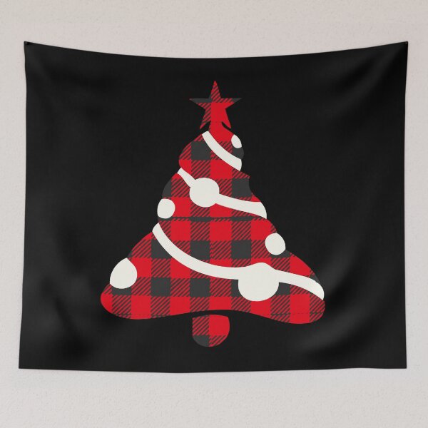 Item preview, Buffalo Plaid Christmas Tree designed and sold by BonsaiCrafts.