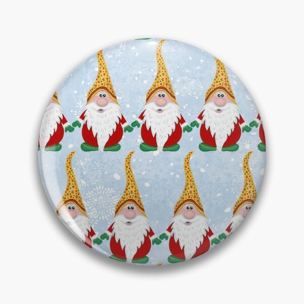 Item preview, Cute Cartoon Christmas Gnome Pattern Xmas designed and sold by wasootch.