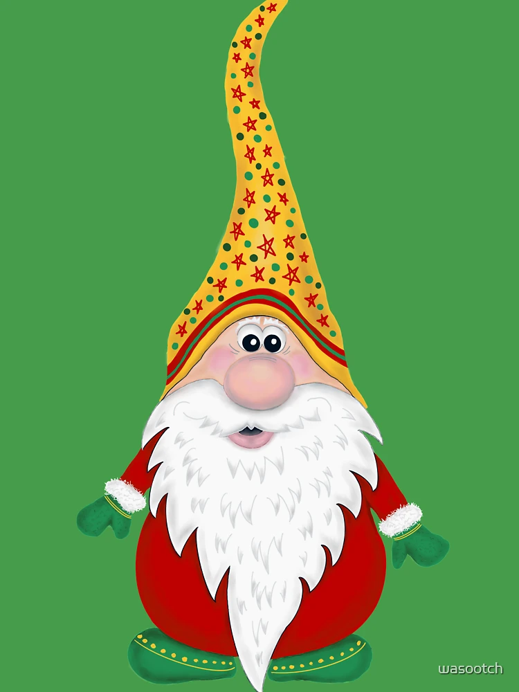 Cute Cartoon Christmas Gnome Pattern Xmas Baby One-Piece for Sale by  wasootch