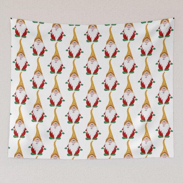 Item preview, Cute Cartoon Christmas Gnome Pattern Xmas designed and sold by wasootch.