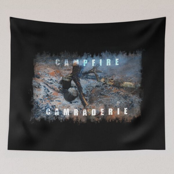 Aperçu de l'œuvre Campfire Camraderie - Bushcraft et camping créée et vendue par SeguinM.