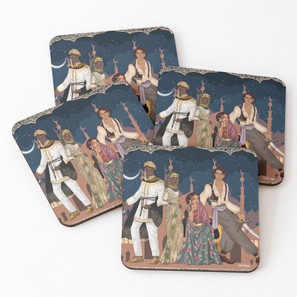 Item preview, City of Brass illustration designed and sold by KahaneeBookshop.