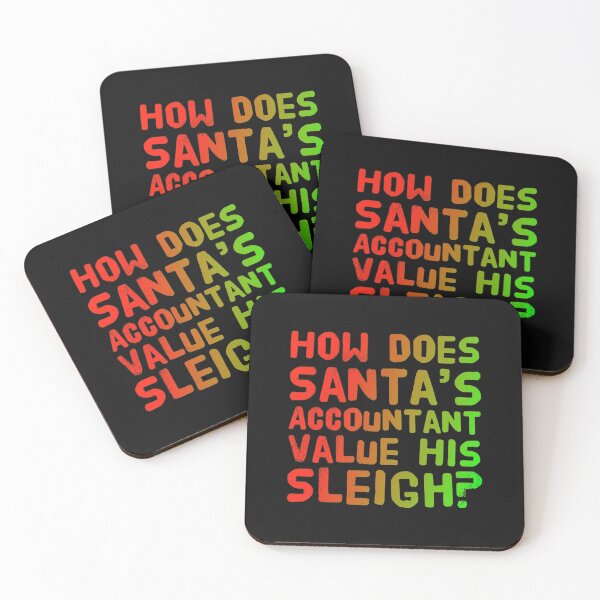 Item preview, Funny Accountant Christmas Gift - Santa's Sleigh designed and sold by MDAccount.