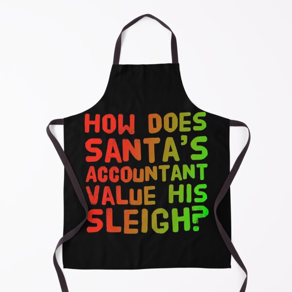 Item preview, Funny Accountant Christmas Gift - Santa's Sleigh designed and sold by MDAccount.