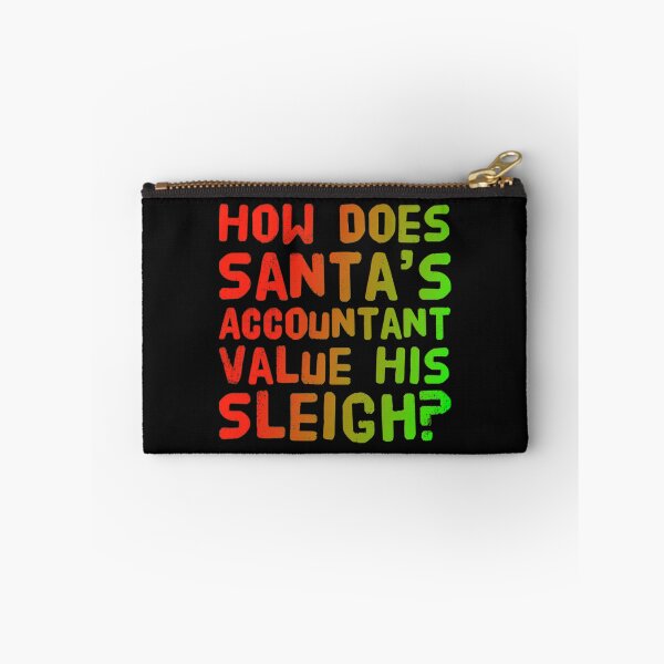 Item preview, Funny Accountant Christmas Gift - Santa's Sleigh designed and sold by MDAccount.