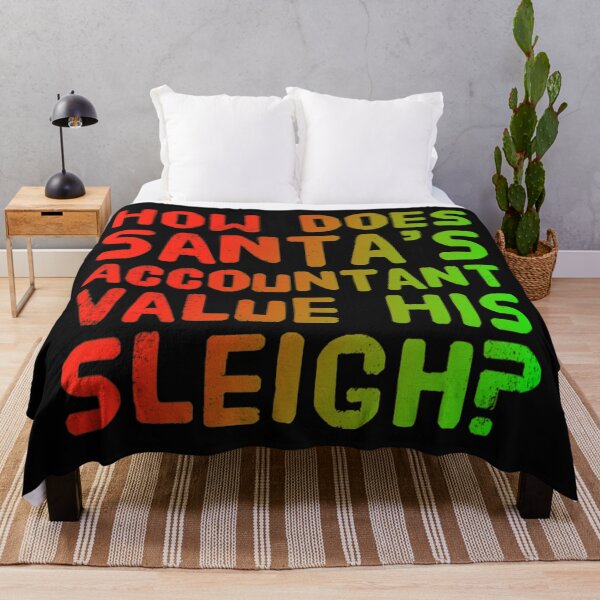Item preview, Funny Accountant Christmas Gift - Santa's Sleigh designed and sold by MDAccount.