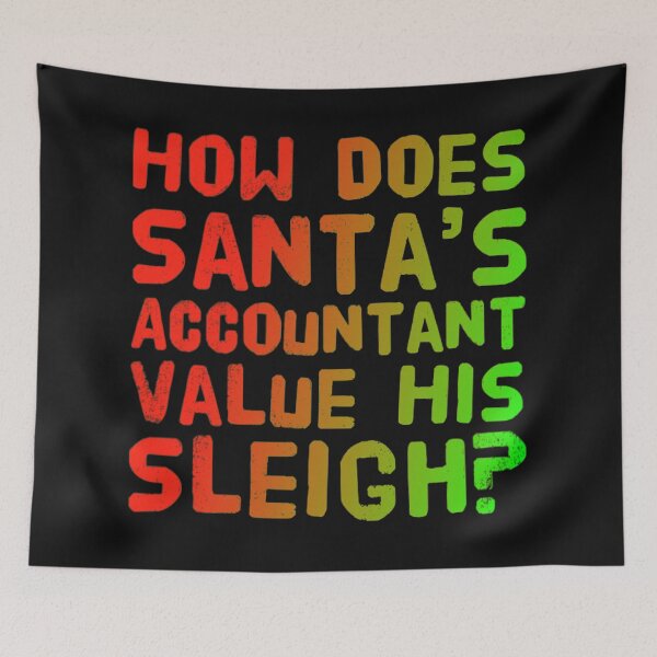 Item preview, Funny Accountant Christmas Gift - Santa's Sleigh designed and sold by MDAccount.