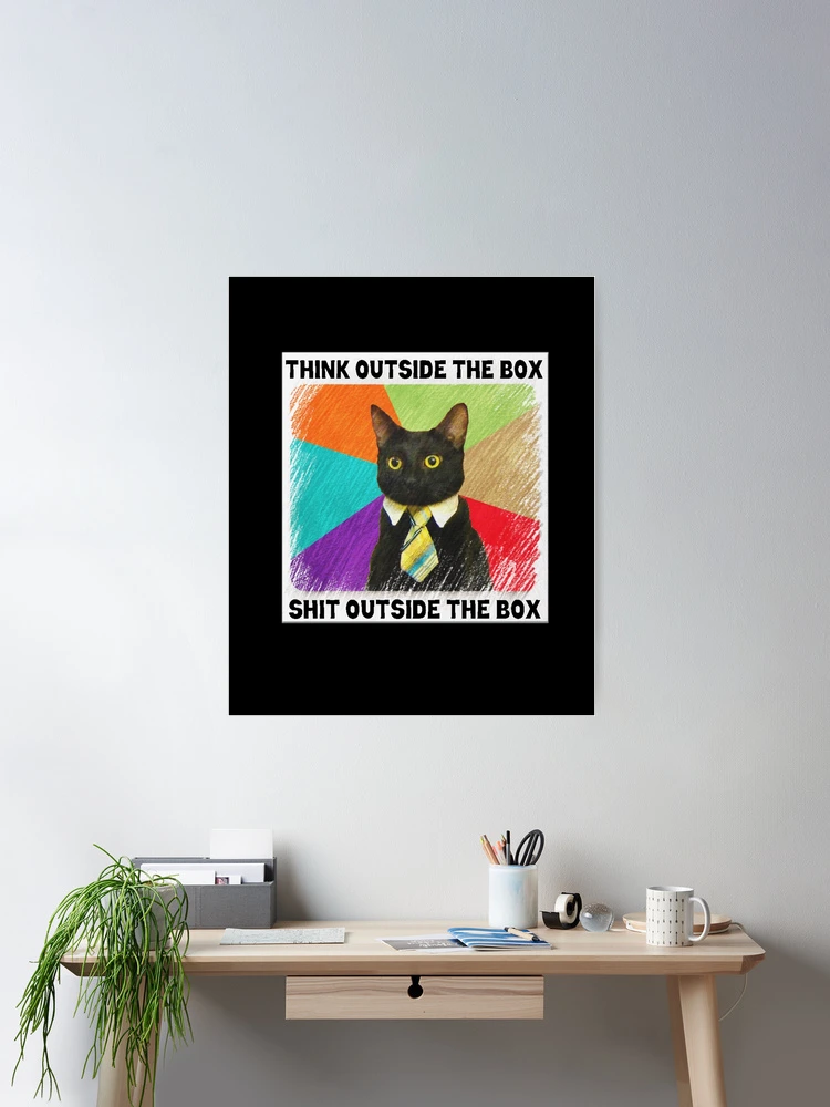 Business Cat Meme Think Outside The Box