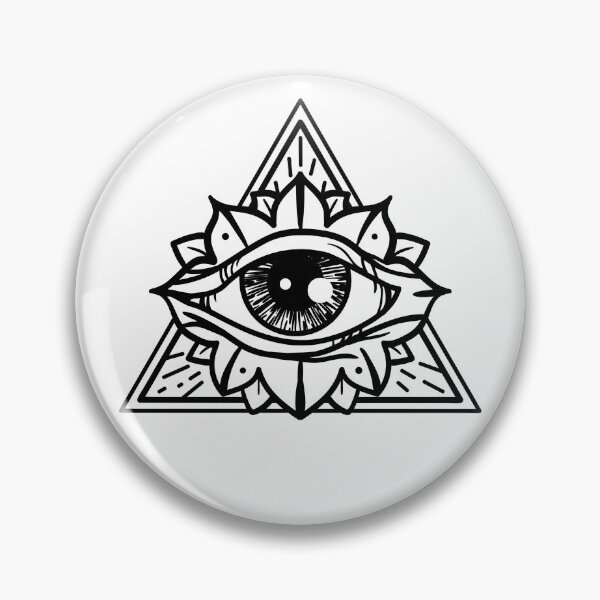 Item preview, Esoteric All-Seeing Eye Triangle Bloom designed and sold by Ninjakandy.
