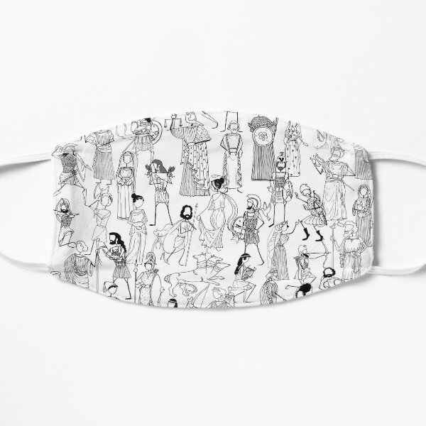 Greek Myth Comix ALL the characters Flat Mask