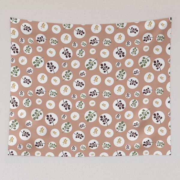 Artikelvorschau, Vector Seamless Abstract Leaves Pattern entworfen und verkauft von Delali  Kudjordji.