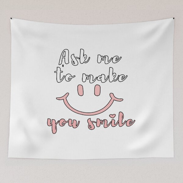 Item preview, Ask me to make you smile designed and sold by Yassineea65.