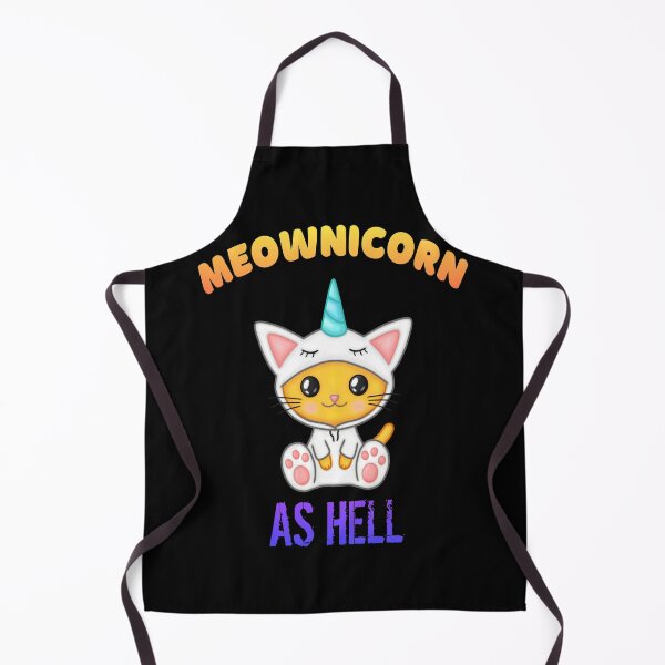 Item preview, Meownicorn as Hell, caticorn designed and sold by Cute Pawz.