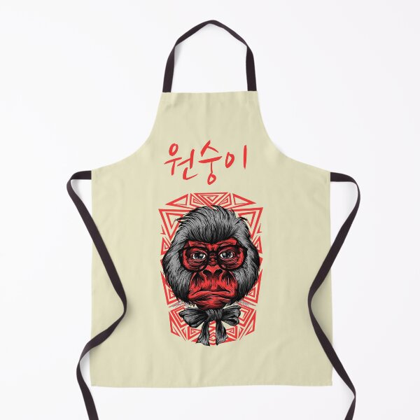 Artikelvorschau, Roter New Age koreanischer Boss-Affe entworfen und verkauft von Mustard Prophet.