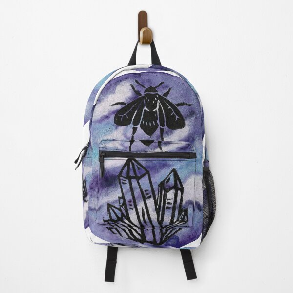 Item preview, Abeja y cristal Lino en acuarela designed and sold by RowanandEmerald.
