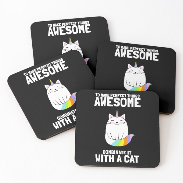 Item preview, Cat Cat Kitty Unicorn Unicorn Drink Combination Meow designed and sold by besTmanuFacture.