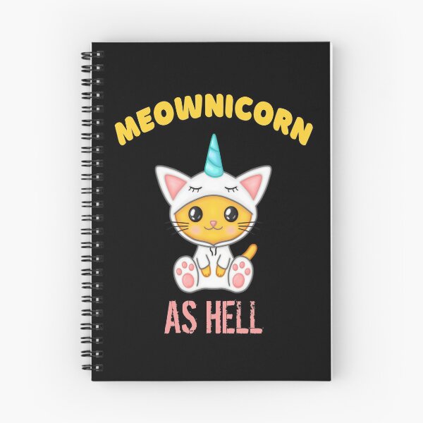 Item preview, Meownicorn as Hell, caticorn designed and sold by Cute  Pawz.