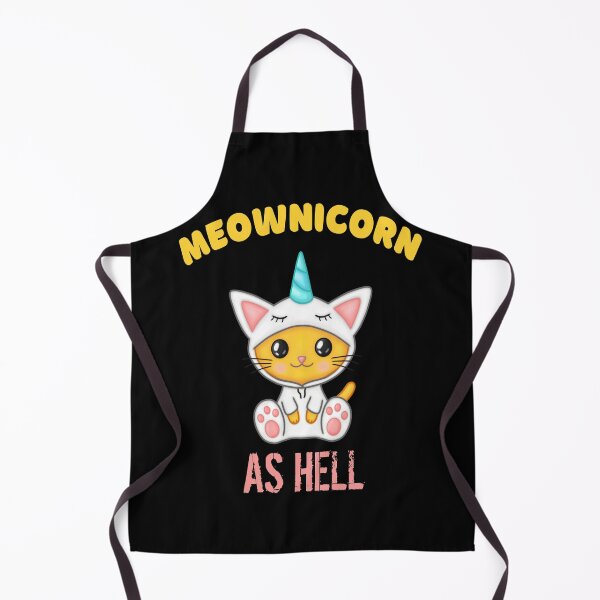 Item preview, Meownicorn as Hell, caticorn designed and sold by Cute Pawz.
