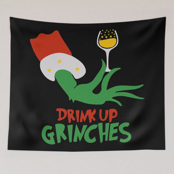 Item preview, Drink Up Grinches  | Christmas designed and sold by SerendipityNow.