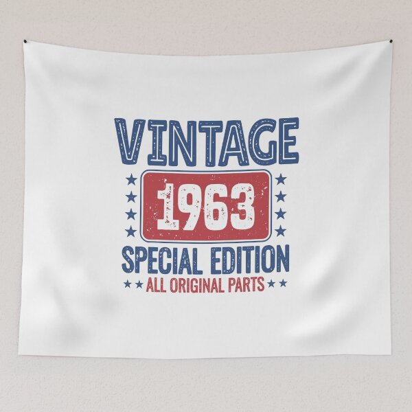 Item preview, 58th Birthday Gift - Vintage 1963 Special Edition All Original Parts Distressed designed and sold by Go-Fun.
