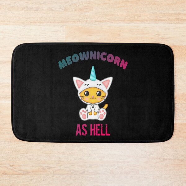 Item preview, Meownicorn as Hell, caticorn designed and sold by Cute  Pawz.